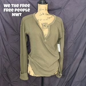 We The Free - Military Mix Henley
